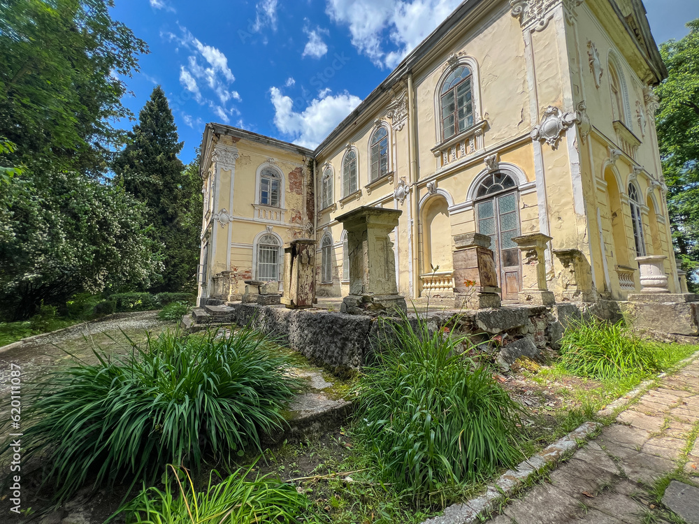 Abandoned old Sheptytskih villa in the wwest part of Ukraine