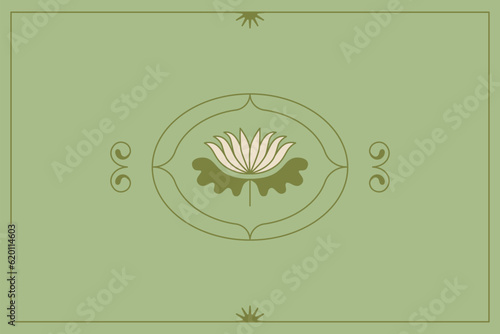 Vector set of logo design templates, organic cosmetic, floral illustration in simple linear hand drawn style, plants and flowers, natural products emblems, for hand crafted small business