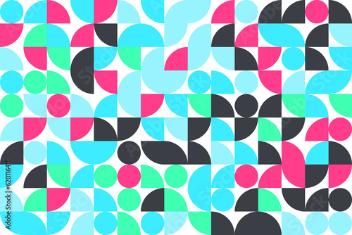 Bauhaus abstract geometrick pattern background. Modern Art pattern. Abstract png pattern design for web banners.