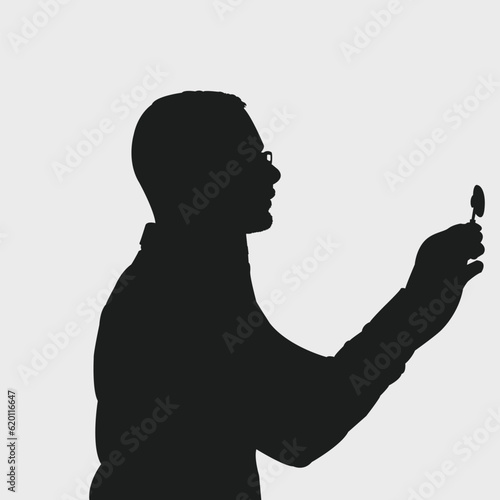 silhouette of a Doctor