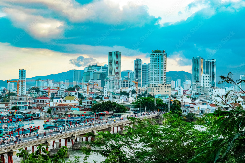 Fototapeta premium Nha Trang city