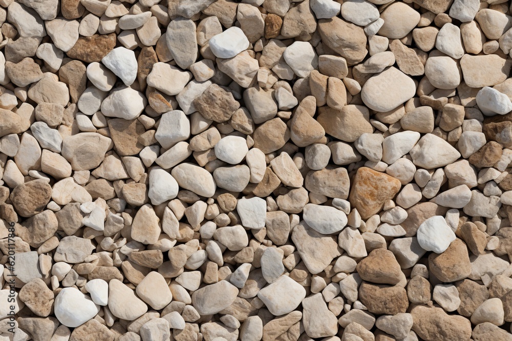 Clean Gravel Texture Background, Generative AI Clean Gravel Texture Background, Generative AI