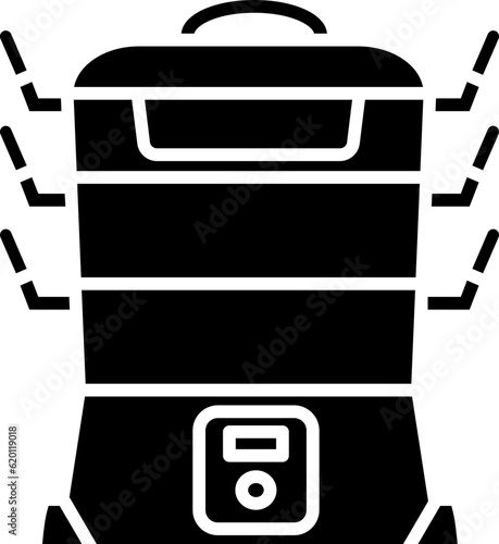 Steam Digital Steamer icon, element for decoration.