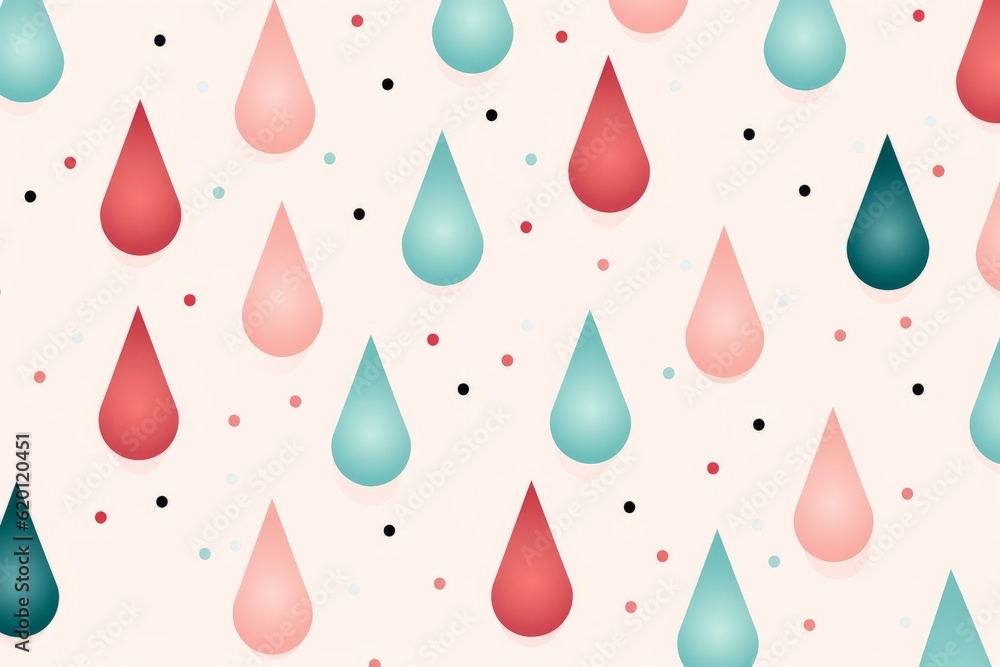Minimalist Raindrop Pattern Background, Generative AI Minimalist Raindrop Pattern Background, Generative AI