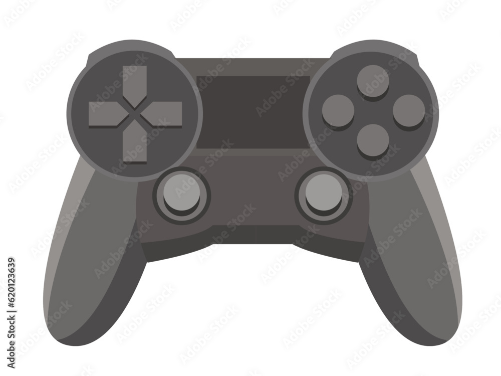 ゲームのコントローラ（黒） Stock Vector | Adobe Stock