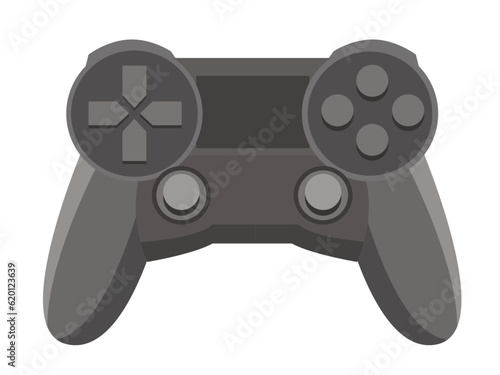 ゲームのコントローラ（黒）