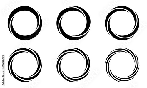Fotografija Set with circles