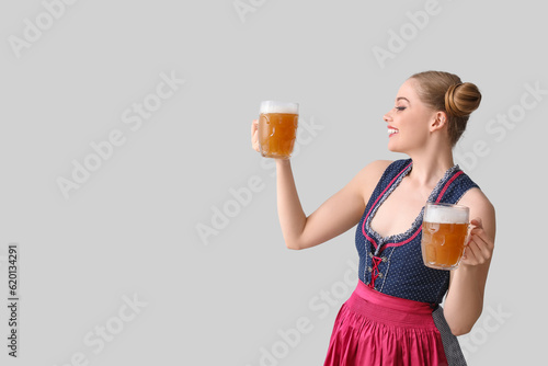 Beautiful Octoberfest waitr...