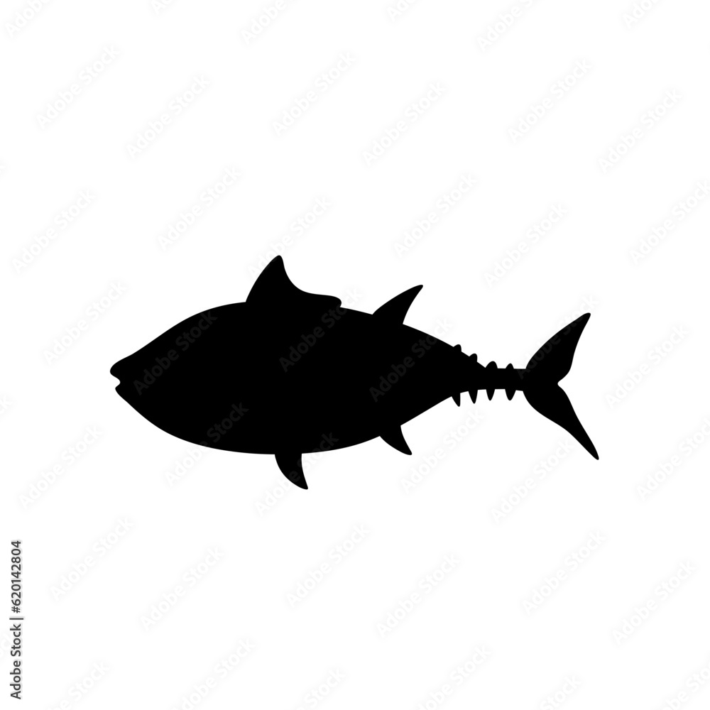 Fish vector silhouette Fish vector silhouette