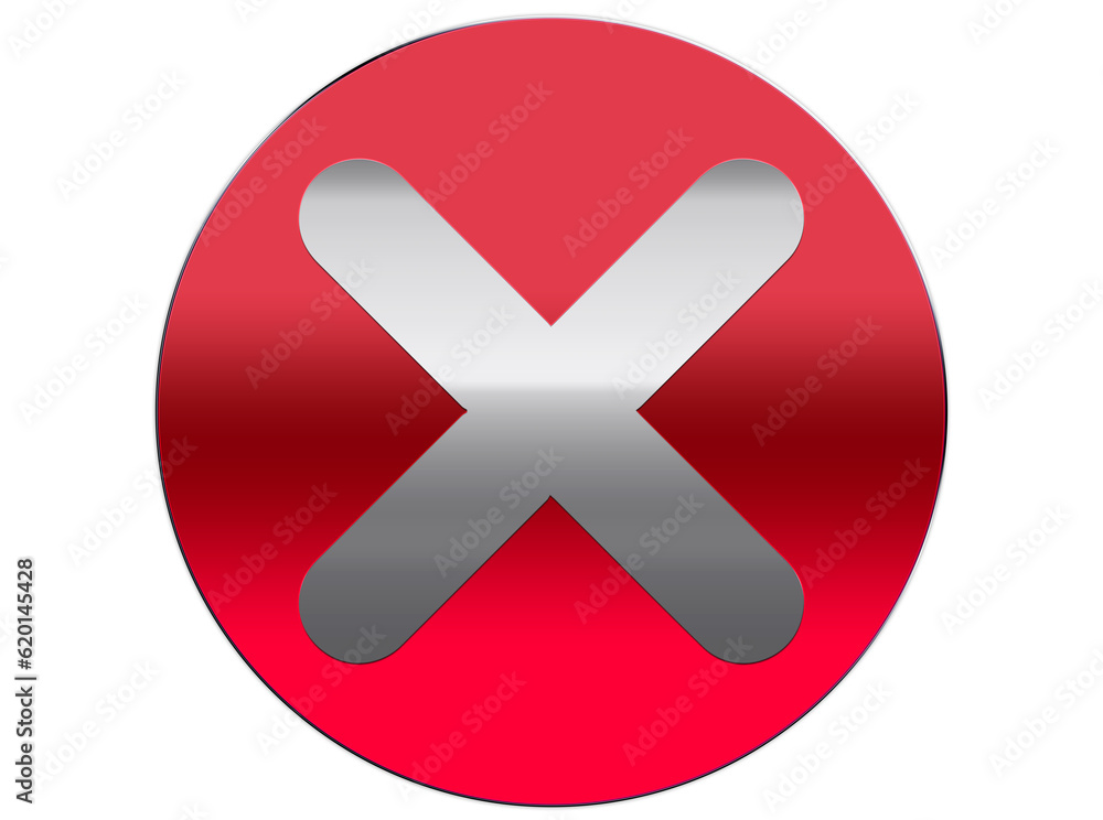 Obraz premium cross sign on transparent background