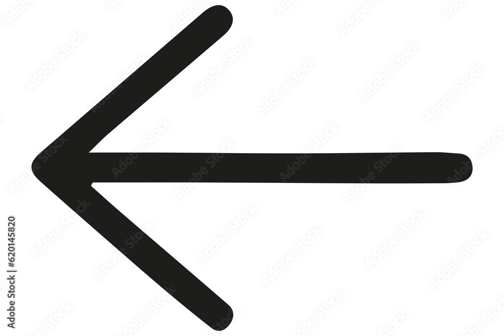 black arrow sign on transparent background black arrow sign on transparent background