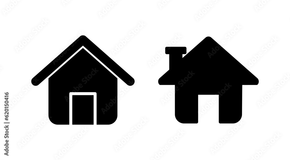Home icon vector. House vector icon Home icon vector. House vector icon