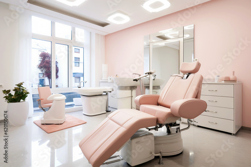 Interior of a beauty salon.