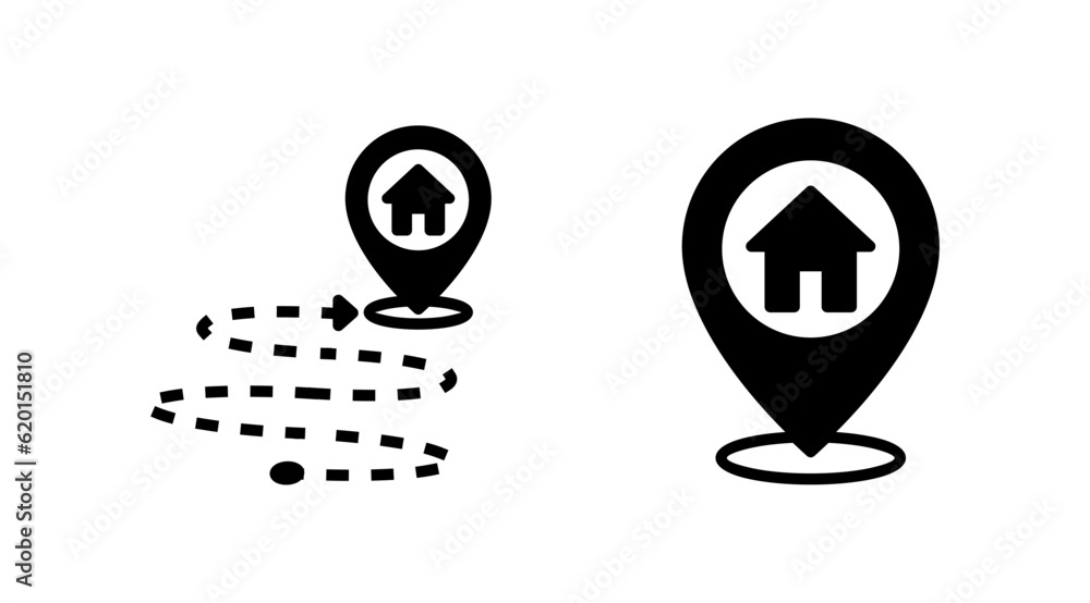 Address icon vector. location icon. address symbol. pin Address icon vector. location icon. address symbol. pin