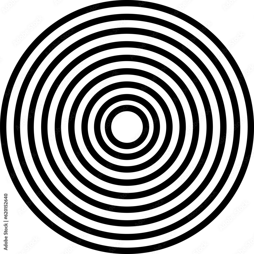 Abstract black circle spin on white background. Abstract black circle spin on white background.