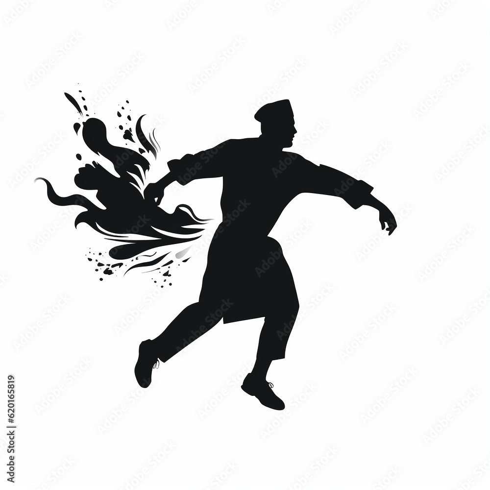 silhouette of a person silhouette of a person