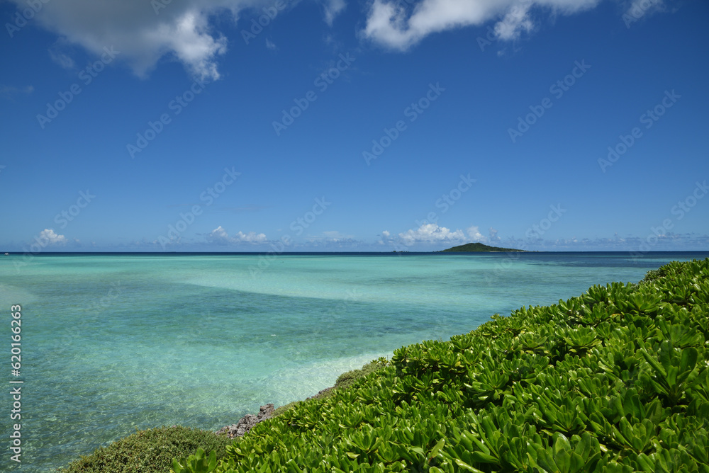 tropical beach, Miyakojima, Okinawa, Japan tropical beach, Miyakojima, Okinawa, Japan