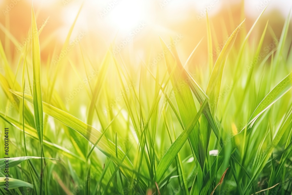 Summer nature background. Ai generated Summer nature background. Ai generated