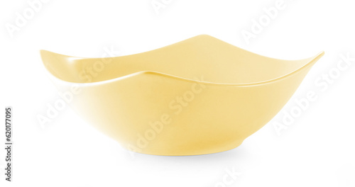 empty bowl isolated on white background.