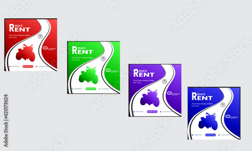 Vector design templates.  Easy to change photos, fonts, shape, color background.   All text is fully editable. AI & ESP Templates.
 CMYK Color profile. RGB Color profile. Flexible, customizable & pope