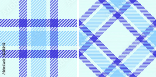 Pattern vector background of textile seamless plaid with a check texture fabric tartan.
