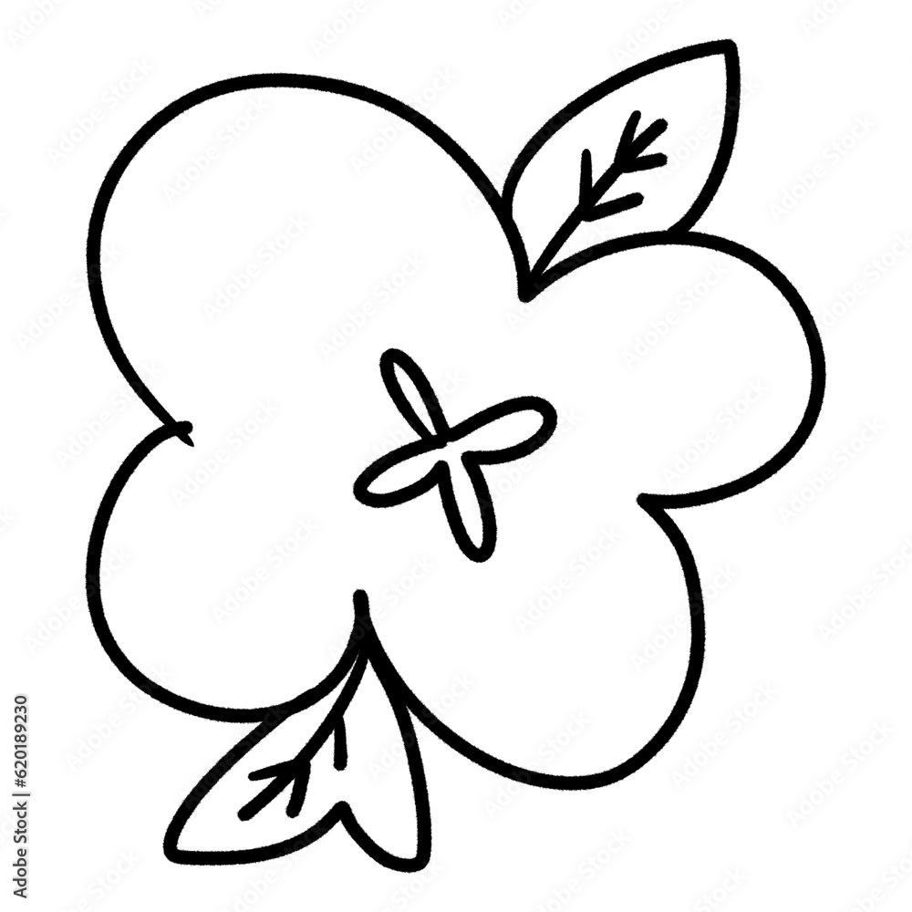 natural doodle line art natural doodle line art