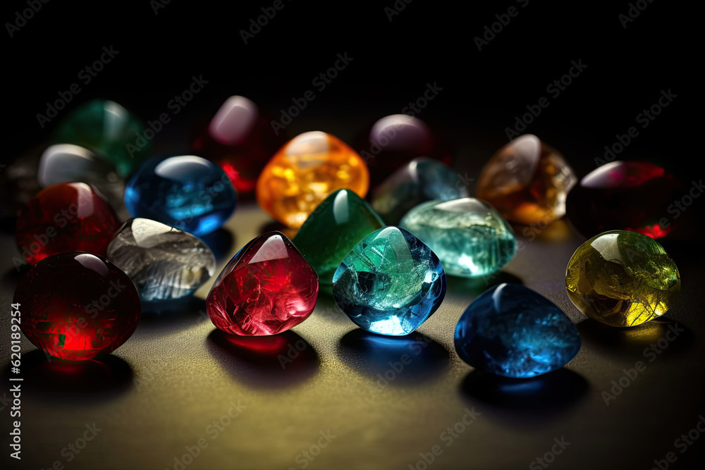 Natural gems background. Precious colorful stones. Natural gems background. Precious colorful stones.