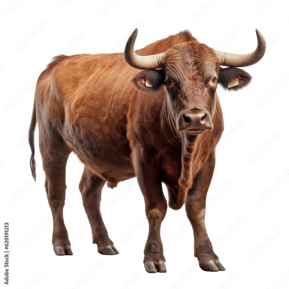 close up of a bull isolated on transparent background cutout close up of a bull isolated on transparent background cutout
