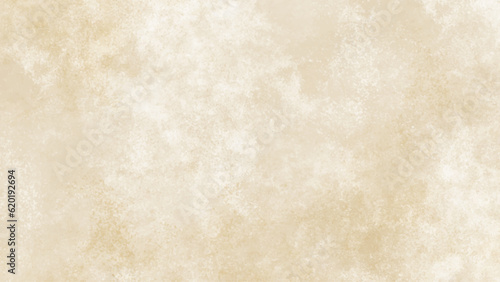 Concrete texture background in cream color. Beautiful brown or cream grunge design. Vector 