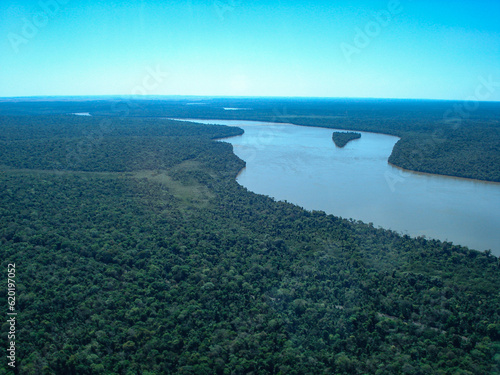 Iguaçu River and Parque Nacional Iguaçu