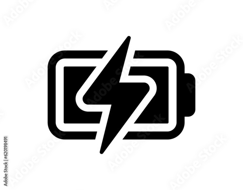 Vector battery icon. High quality black style vector icon. Baterry charge indicator. Empty batery level, energy, charging. Power full status batteries logo.