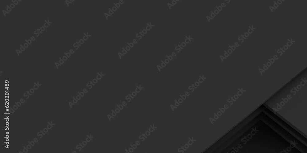 Modern black white abstract background. Minimal. Gradient. Dark grey banner with geometric shapes, lines, stripes, triangles. Design. Futuristic. Cut paper or metal effect. Origami, mosaic, geometry. Modern black white abstract background. Minimal. Gradient. Dark grey banner with geometric shapes, lines, stripes, triangles. Design. Futuristic. Cut paper or metal effect. Origami, mosaic, geometry.