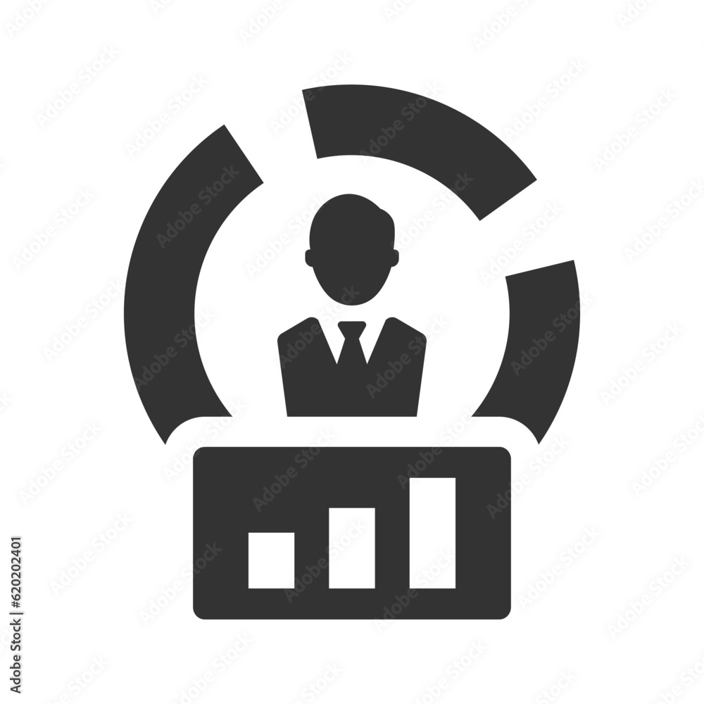 Business data icon Business data icon