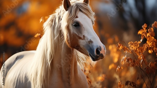 portrait of a horse, ai generative © nataliya_ua