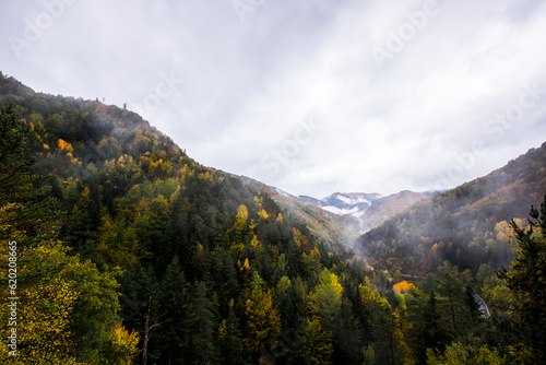 Autumn in Ordesa and Monte Perdido National Park  Spain