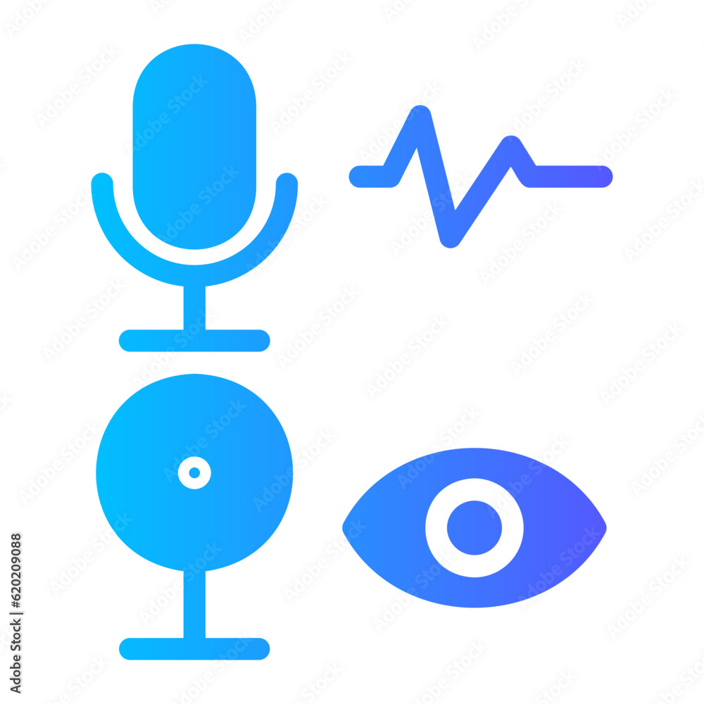indicators gradient icon indicators gradient icon