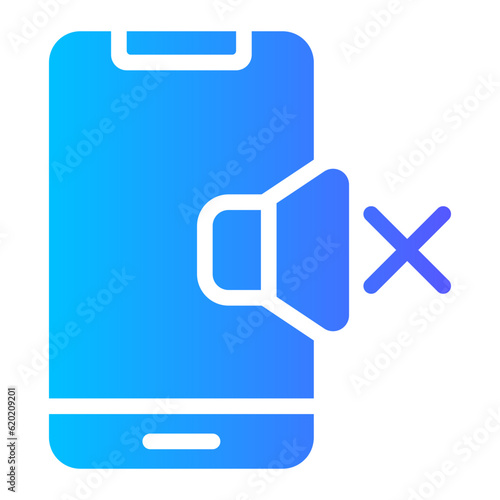 smartphone gradient icon