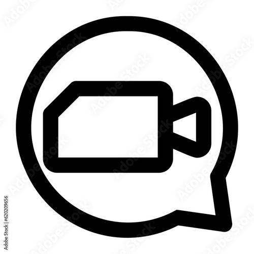 video glyph icon