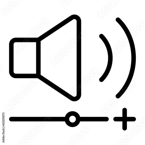 volume line icon
