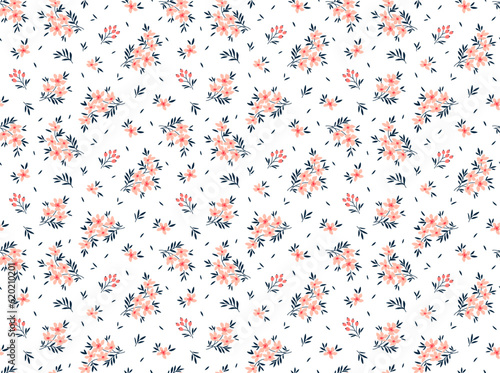 Ditsy floral pattern Fototapeta