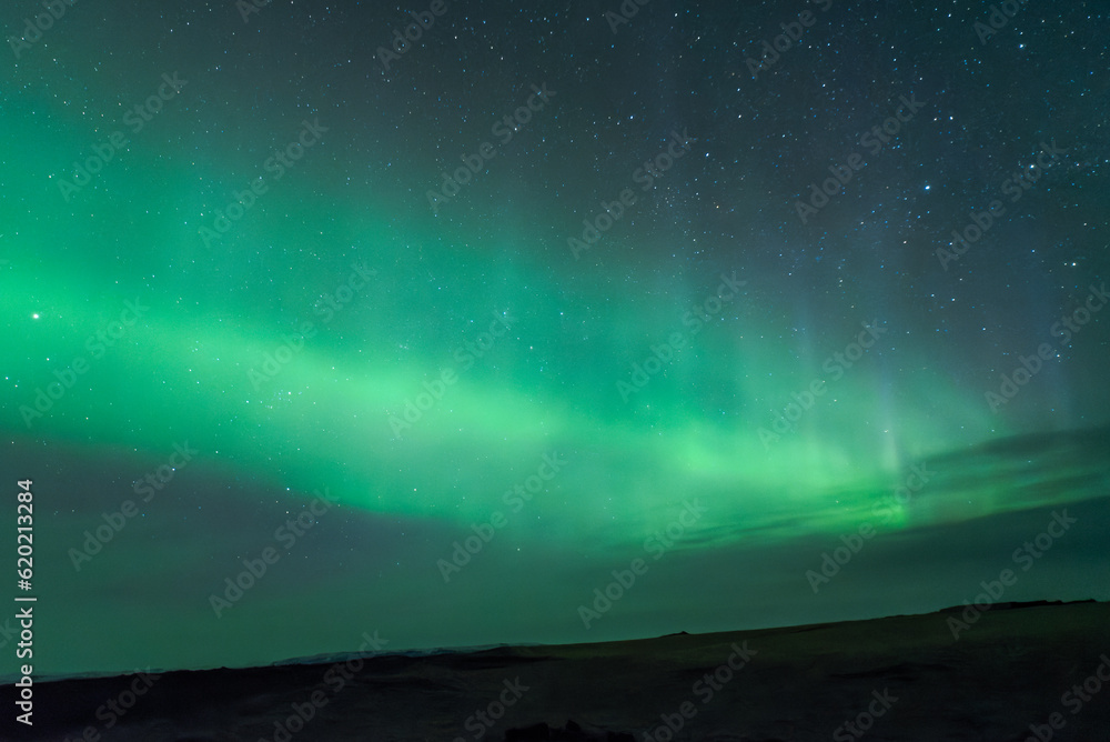 custom made wallpaper toronto digitalAurora borealis over field