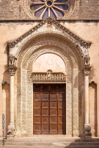 Wallpaper Mural The portal of the Basilica of Saint Catherine of Alexandria, Galatina, Lecce Torontodigital.ca