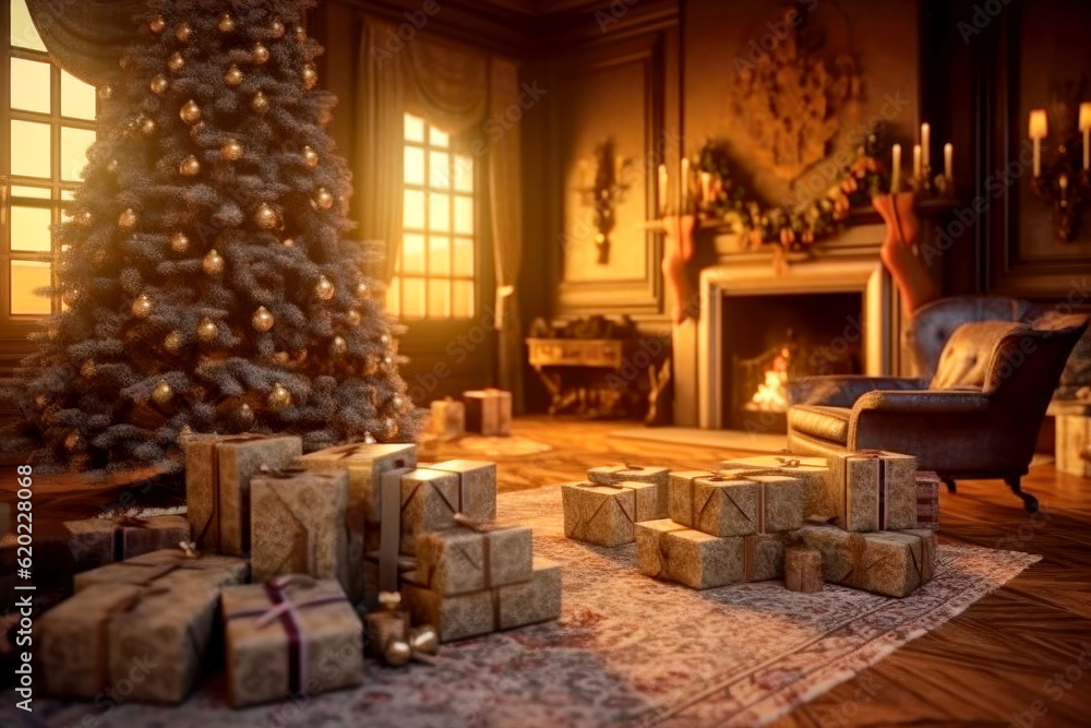 Christmas interior