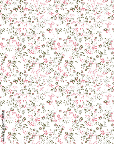 Textile and digital seamless pattern design 