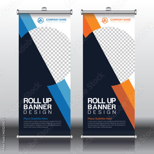 Roll up, roll up banner, rollup banner brochure flyer banner design template vector, roll up design modern x-banner and flag-banner. 850-2000mm rectangle size.
