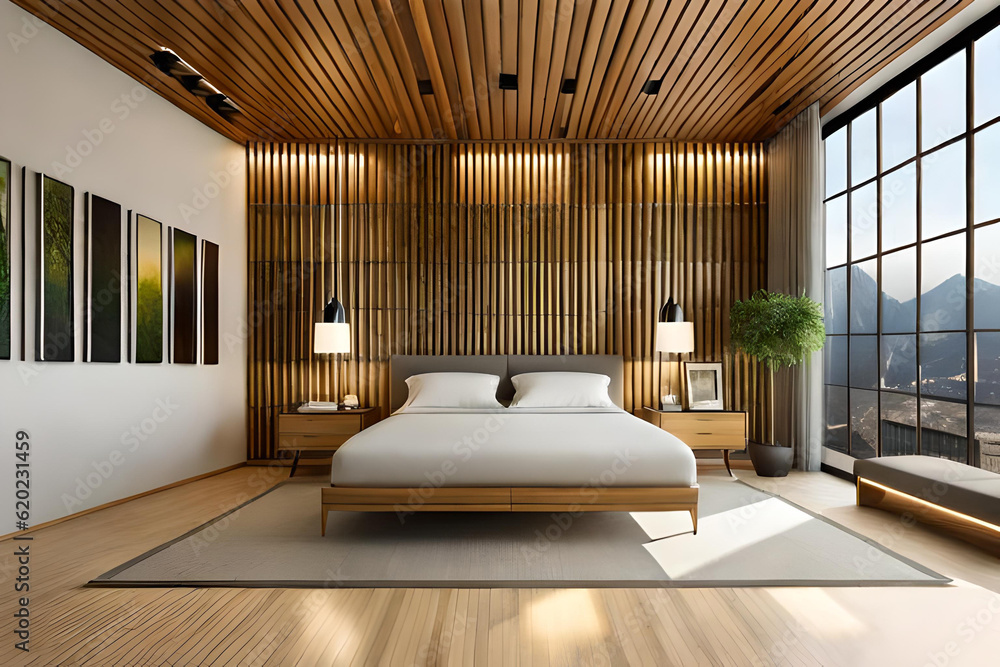 Luxury Wooden Resort Hotel Bed Luxury Wooden Resort Hotel Bed