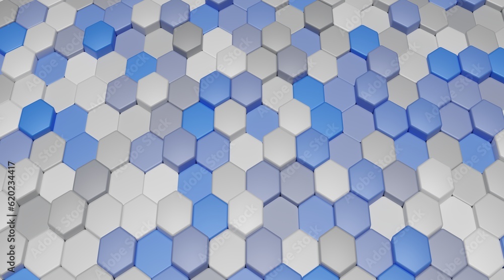 abstract hexagon blue grey white color background abstract hexagon blue grey white color background