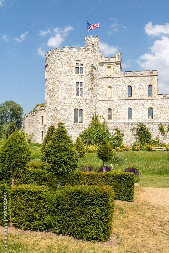 Les jardins et le Château d'Hardelot à Condette