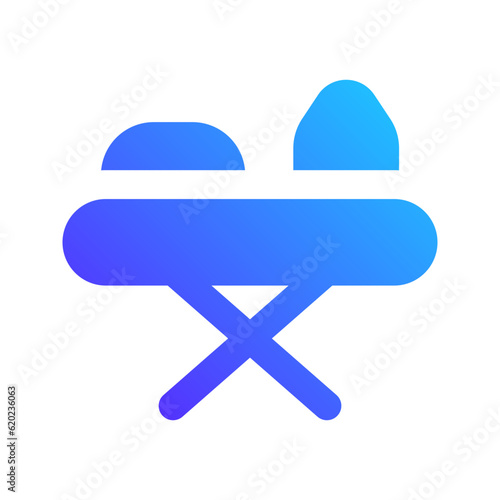 ironing board gradient icon