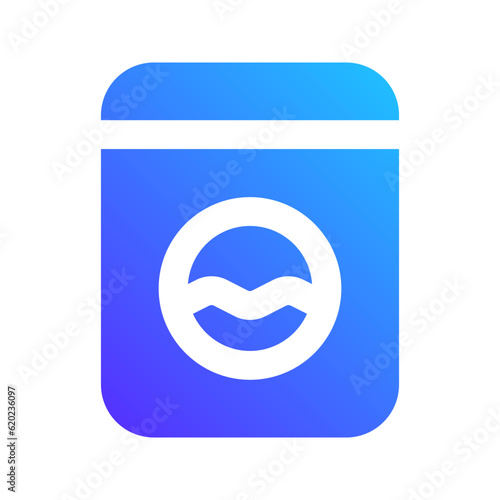 laundry service gradient icon